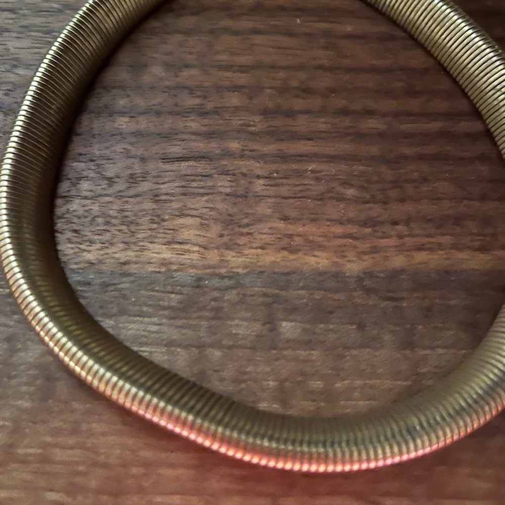 Gold Coil Necklace